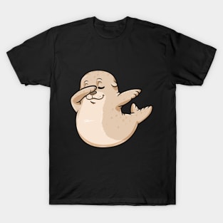 Seal at Hip Hop Dance Dab T-Shirt